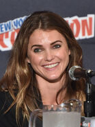 Keri Russell speaks at the 2014 New York Comic Con.