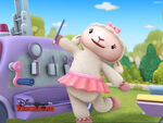 Lambie in doc mcstuffins goes mcmobile