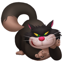 Lucifer in Kingdom Hearts Birth by Sleep