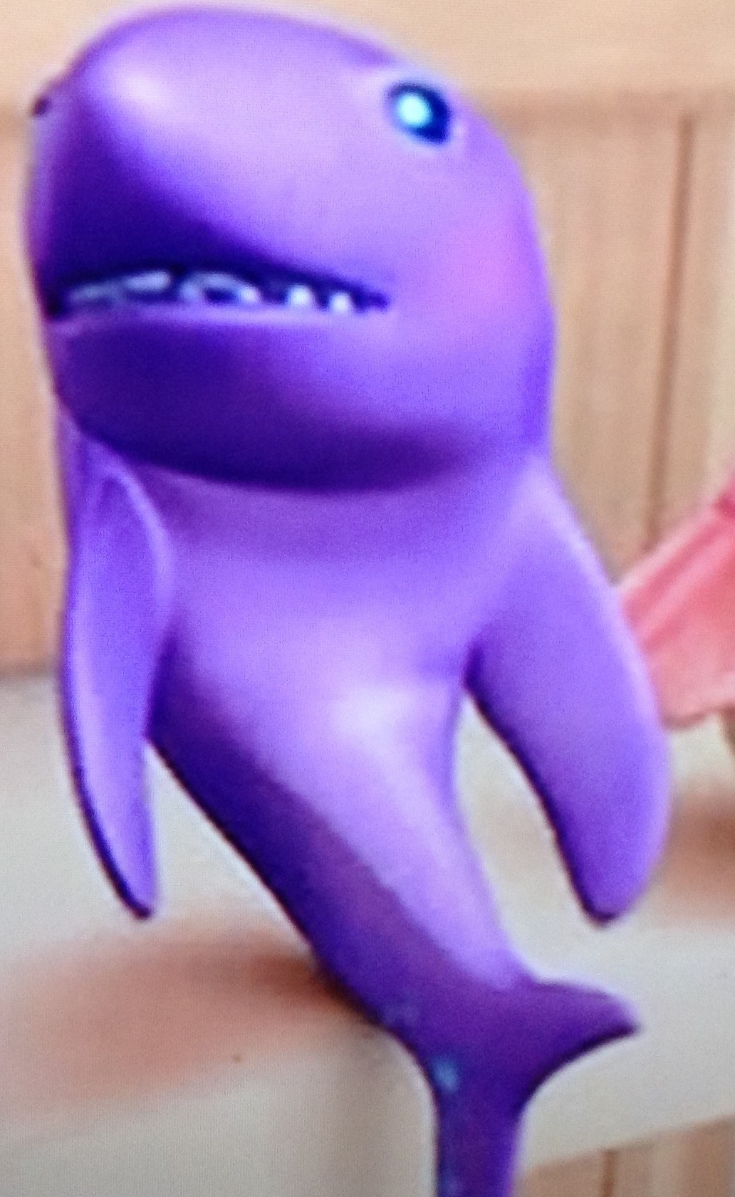Disney Doc McStuffins Purple/Blue Puffer Fish Squeakers Stuffed Animal Plush Toy 