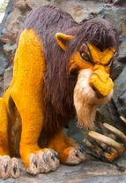 Scar en Disney's Once Upon a Dream Parade en Disneyland Paris.