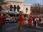 Silly Reindeer at Disneyland