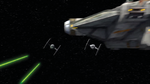 TIE Fighters attack