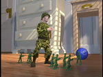 Combat Carl with the Green Army Men