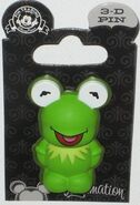 Vinylmation 3D Kermit pin January 13, 2011 WDW and Disneyland