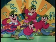 Beagle Boys03.jpg (21 KB) Big Time, Burger, Bouncer, and Baggy performing "Boogie Beagle Blues".