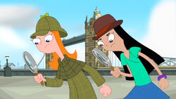 Candace and Stacy as Detectives