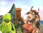 Bad Polly with Kermit, Mad Monty and Clueless Morgan in Muppet Sing-Alongs: Muppet Treasure Island