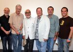 (L-R): Ron Clements, John Musker, Hayao Miyazaki, John Lasseter, Kirk Wise, and Lee Unkrich