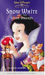 Snow White and the Seven Dwarfs 2001 AUS VHS