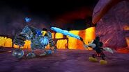 Pittura usata per rendere amichevole un Macchiaworx in Epic Mickey 2