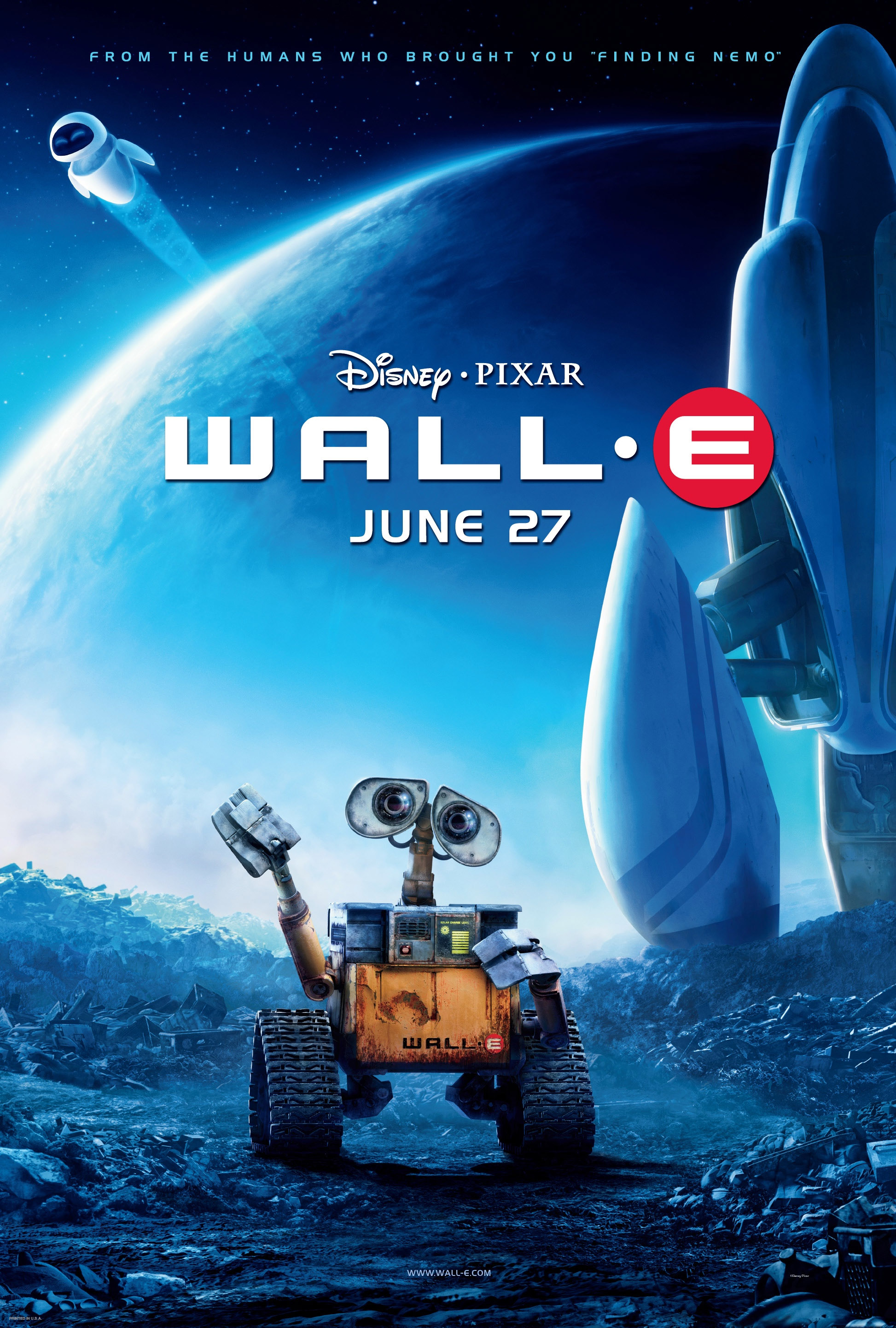 wall e by pixar intro
