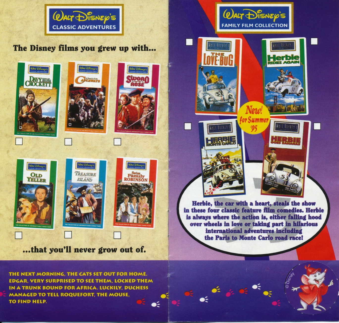 Walt Disney Animated Anthology - The Classic DVD Collector's Set  (Pinocchio/101 Dalmatians/Mulan/Hercules/Peter Pan/The Lion King 2: Simba's