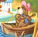 Concept art of Br'er Dog by Suzzane Rattigan.