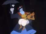 Genie as Mary in the Aladdin TV series