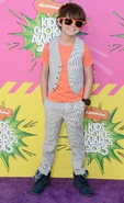 Max Charles Nick KCA.jpg (227 KB) Max Charles attending the 2013 Nickelodeon Kids' Choice Awards.