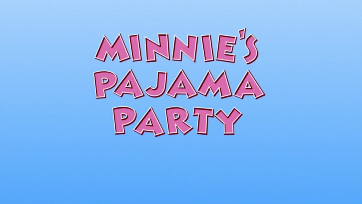 Minnie s Pajama Party Disney Wiki Fandom