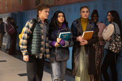 Ms. Marvel - 1x02 - Crushed - Photography - Bruno, Kamala and Nakia