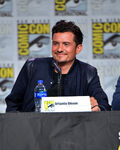 Orlando Bloom attending the 2019 San Diego Comic Con.