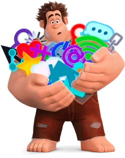 Distruggilo Ralph 2 personaggi