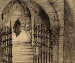Concept artwork of the Queen descending into the dungeon by Ferdinand Horvath (2).
