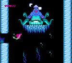 Ariel vs. Ursula in The Little Mermaid for the NES