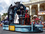 Disney Villains in Magic Kingdom Parade.