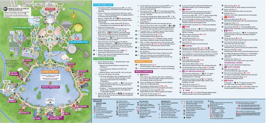 Epcot Park Map 2021 Epcot | Disney Wiki | Fandom
