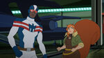 Marvel Rising Secret Warriors - Patriot, Tippy-Toe and Squirrel Girl