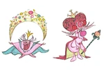 Early concepts of King Candy by Scott Watanabe