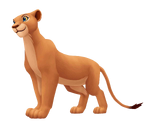 Nala in Kingdom Hearts II