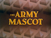 The army mascot