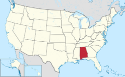 Alabama Map