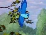 The bluebird from Bambi
