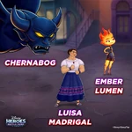 DHBMHeroReveal6.9.jpg (212 KB) Ember Lumen, Luisa Madrigal, and Chernabog Revealed