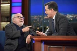 Danny DeVito visits Stephen Colbert.jpg (140 KB) Danny DeVito visiting The Late Show with Stephen Colbert in November 2016.
