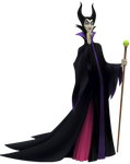 Maleficent in Kingdom Hearts Re:coded.