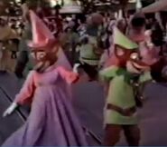 Rare Disney parks variant of Maid marian with a cone headdress