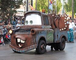 Mater at Disney California Adventure.