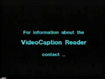 National Captioning Institute Warning screen 2 (1993-1995)