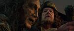 Hector Barbossa in Pirates of the Caribbean: Dead Men Tell No Tales