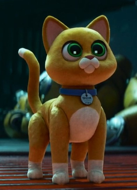 Sox the Robot Cat From 'Lightyear' Is Based on Data From 'Star Trek' - CNET