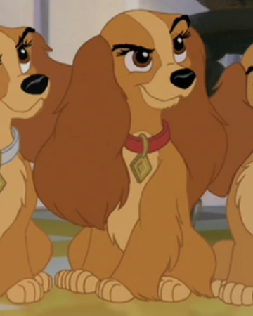 lady and the tramp lady puppy