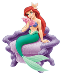 Ariel in chair