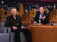 Christopher Walken visits Jimmy Fallon.jpg (203 KB) Christopher Walken visiting The Tonight Show starring Jimmy Fallon in November 2014.