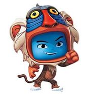 Rafiki's Costume in Disney Universe.