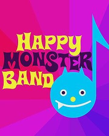 happy monster band plush