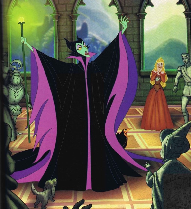 Disney Sleeping Beauty Maleficent w/ Diablo the Raven Figure Ornament