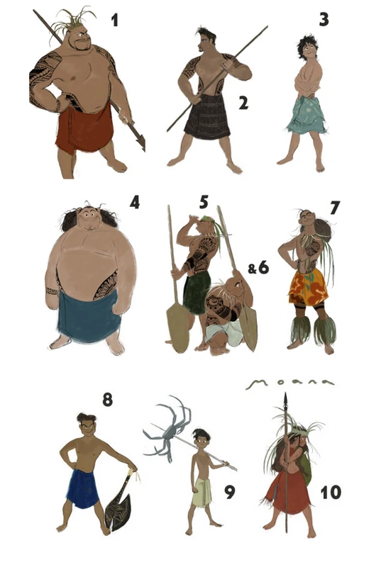 Moana's Brothers