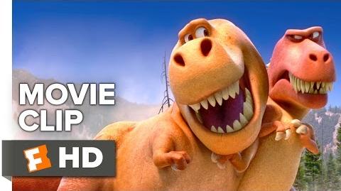 The Good Dinosaur Movie CLIP - T-Rexes (2015) - Pixar Movie HD